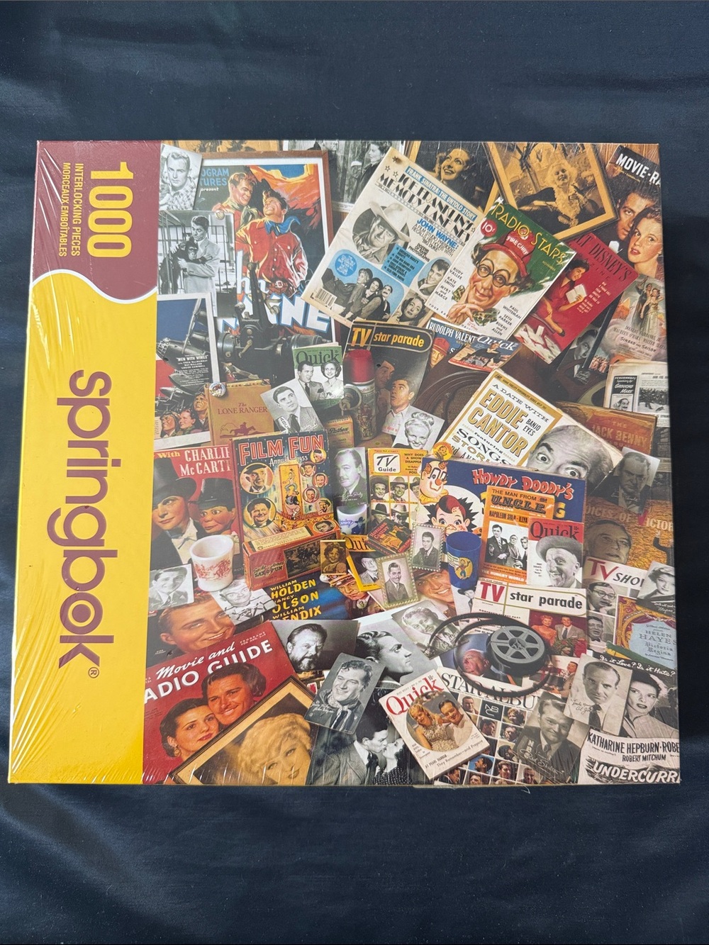 Springbok 1000-Piece Vintage Collage Jigsaw Puzzle - Multicolor